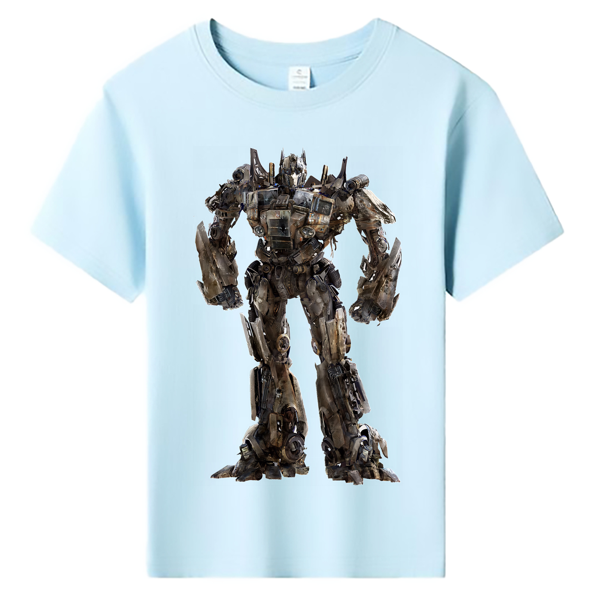 （画像用） Transformers トランスフォーマー 綿100％キッズTシャツ（フロントプリント）